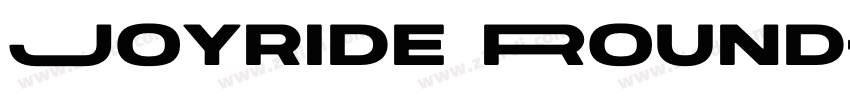 Joyride Round字体转换 Joyride Round字体转换